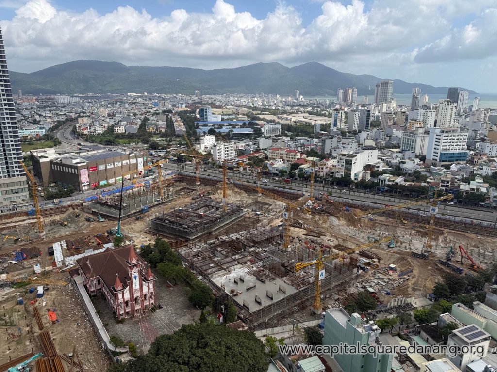 Tiến độ xây dựng Capital Square Đà Nẵng 2026: Phân tích từ thực tế công trường