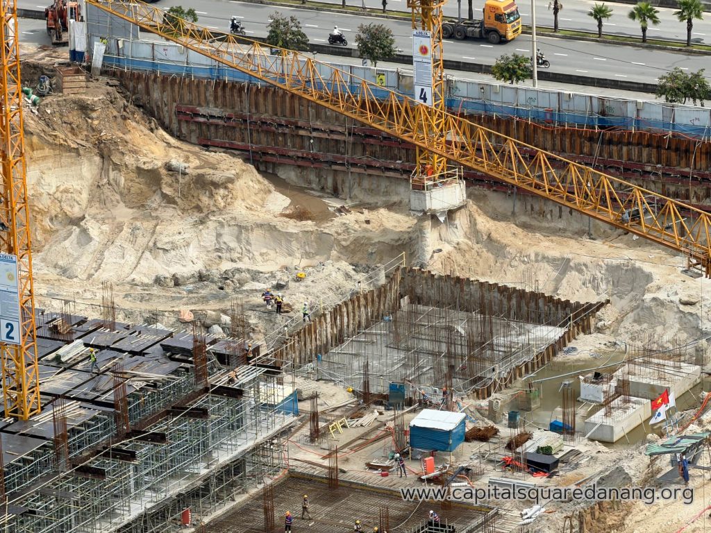 Tiến độ xây dựng Capital Square Đà Nẵng 2026: Phân tích từ thực tế công trường
