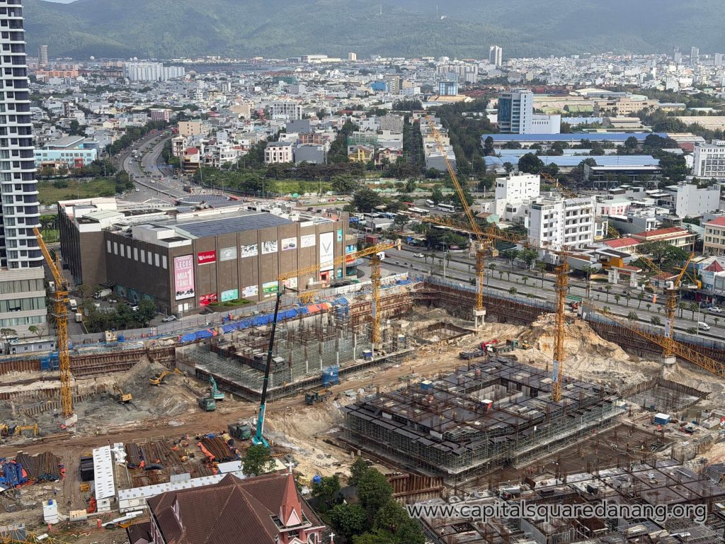 Tiến độ xây dựng Capital Square Đà Nẵng 2026: Phân tích từ thực tế công trường