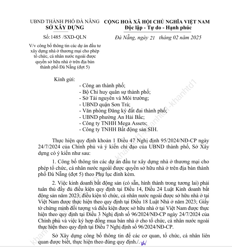 Giấy phép cho phép người nước ngoài sở hữu