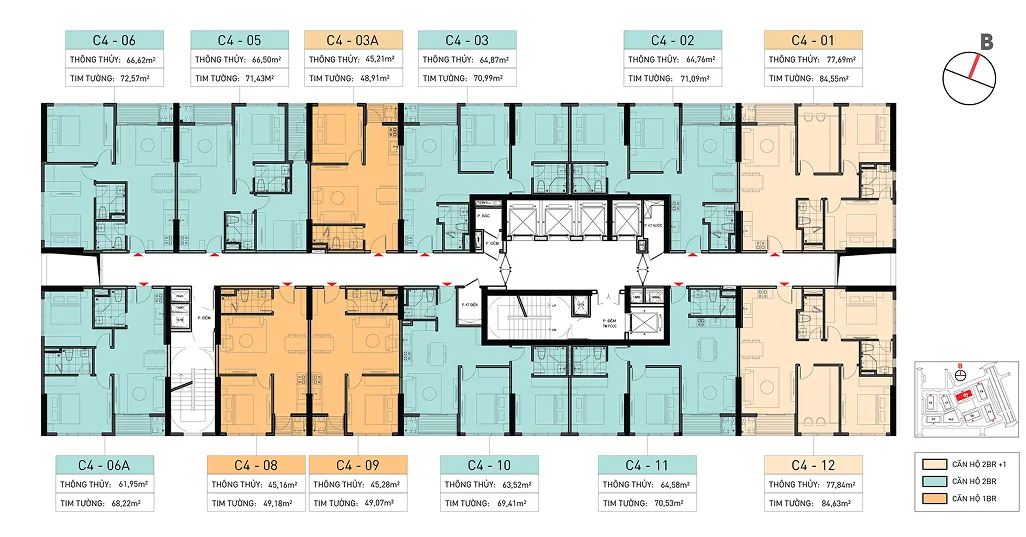 Phối cảnh chi tiết Capital Square