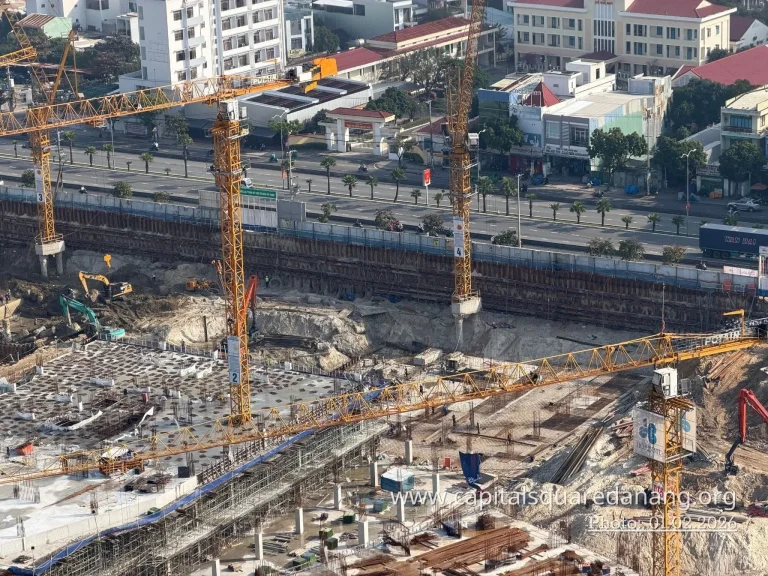 Tiến độ Capital Square Đà Nẵng mới nhất tháng 02/2026: Phân tích thực địa Tiến độ Capital Square Đà Nẵng mới nhất tháng 02/2026: Phân tích kỹ thuật và thực địa